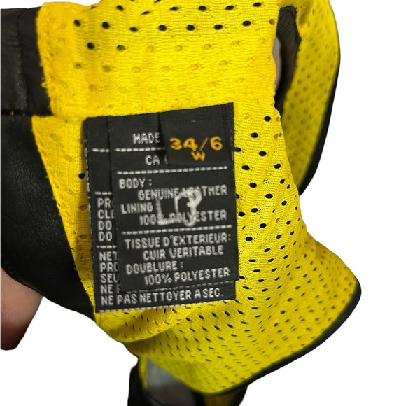 Harley Davidson genuine Leather Bra Crop Top Vest Bustier Tank 34/6 W Front Zip - Picture 3 of 4